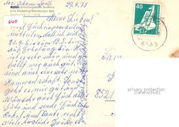 Feldafing Caritas Erholungsheim Seewies – Bild 2