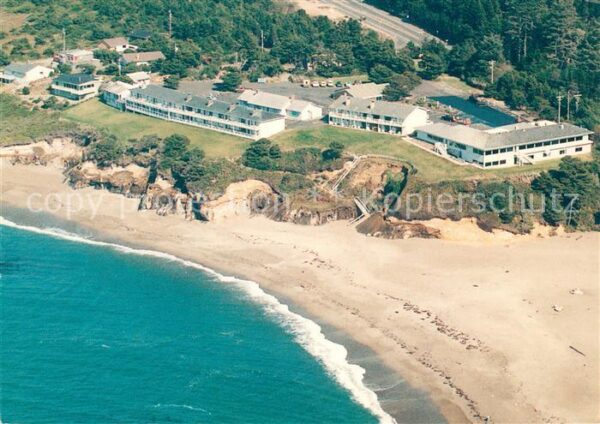 Depoe Bay Surfrider Motel Family Apartments aeria