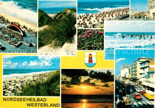Westerland Sylt Musikpavillon Fliegeraufnahme Dünen Str