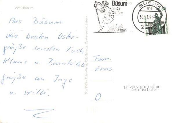Buesum Nordseebad Fischereihafen Musikpavillon Korbstrand – Bild 2