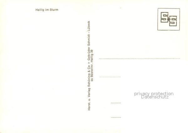 Halligen Nordsee Sturm Brandung – Bild 2
