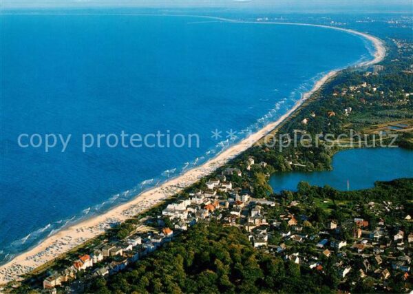 Usedom Fliegeraufnahme Heringsdorf Ahlbeck