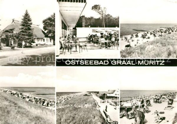 Graal-Mueritz Ostseebad Strand Cafe Düne
