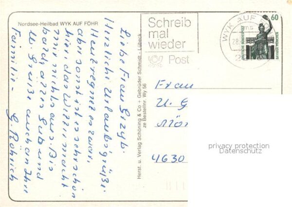 Wyk Foehr Hafen Mühle Strand Friesenmuseum – Bild 2
