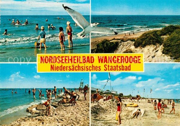 Wangerooge Nordseebad Strand Dünen