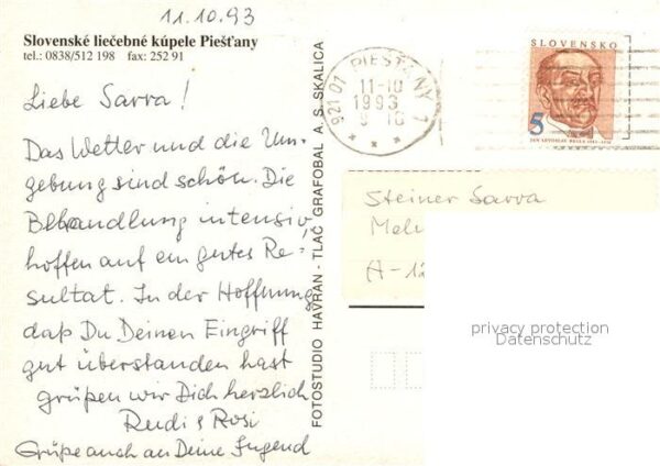 Kupele Piestany Fliegeraufnahme – Bild 2