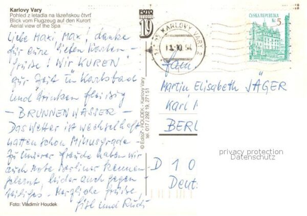 Karlovy Vary Fliegeraufnahme – Bild 2