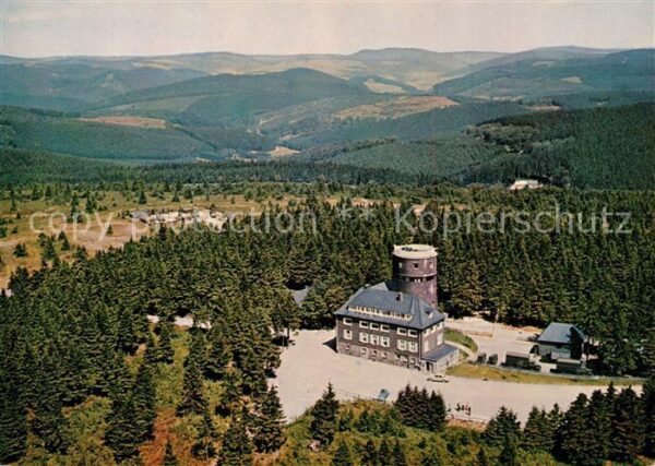 Winterberg Hochsauerland Fliegeraufnahme Restaurant Kahler Asten