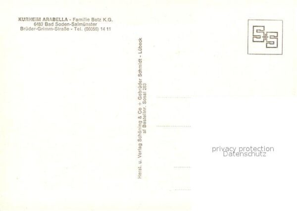 Salmuenster Bad Soden Kurheim Arabella – Bild 2