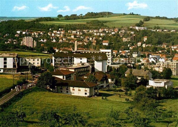 Salmuenster Bad Soden Blick vom Cafe Hubertus am Wildpark
