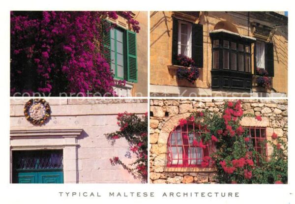 Malta Typical Maltese Architecture