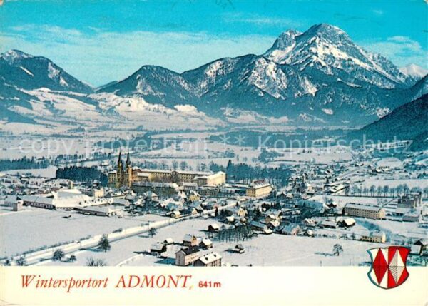 Admont Kaernten Fliegeraufnahme