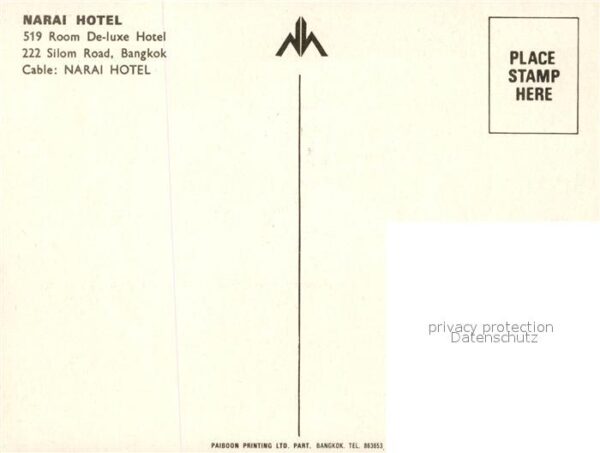 Bangkok Narai Hotel – Bild 2