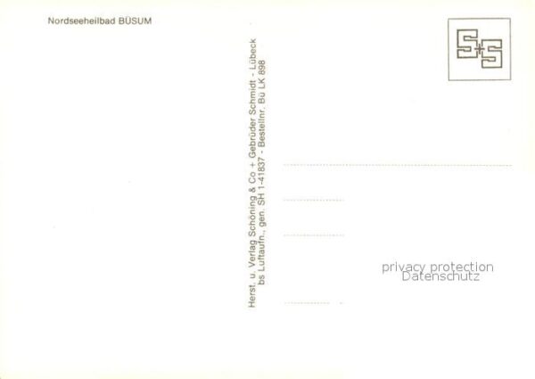 Buesum Nordseebad Fliegeraufnahme – Bild 2