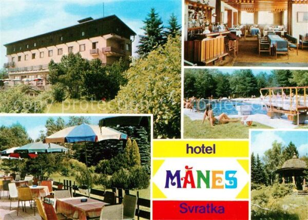 Svratka Interhotel Manes Restaurant Swimming Po
