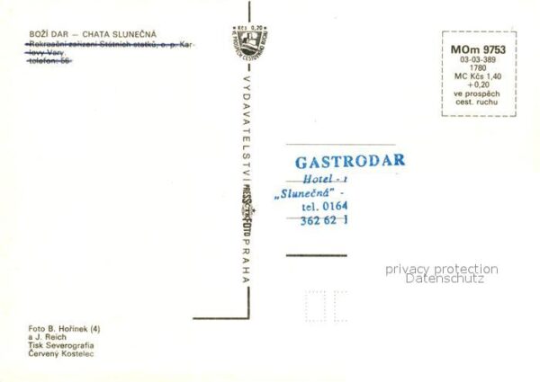 Bozi Dar Gottesgab Chata Slunecna Hotel Restaurant Landsch – Bild 2