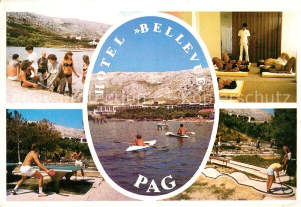 Pag Hotel Bellevue Strand Tischtennis Minig