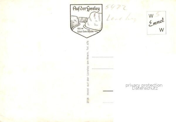 Loreley Lorelei Gedicht – Bild 2