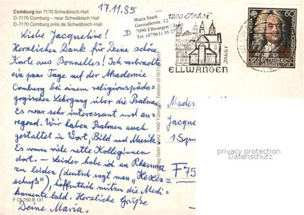 Schwaebisch Hall Comburg – Bild 2