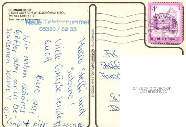 Wildschoenau Tirol Bernauerhof – Bild 2