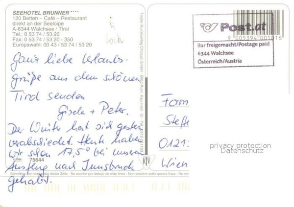 Walchsee Tirol Seehotel Brunner – Bild 2