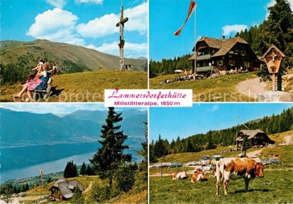 Millstatt Millstaettersee Lammersdorferhütte Millstätteralpe