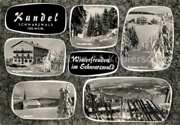 Kandel Breisgau Berghotel Kandel Kandelstrasse Kapelle