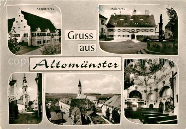 Altomuenster Kapplerbräu Maierbräu Klosterkirche Inn