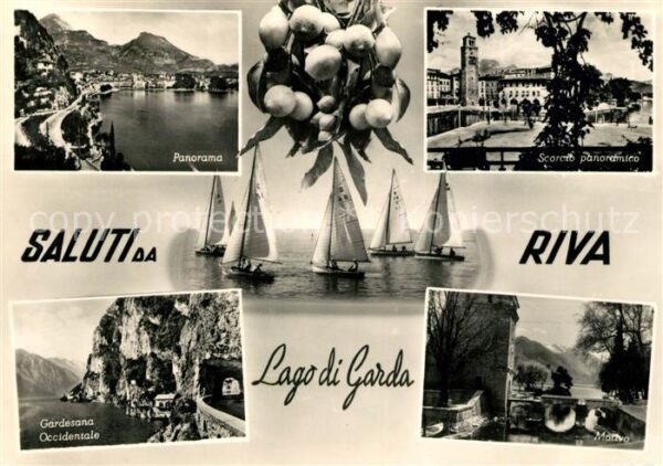 Riva del Garda Panorama Gardesana Occidentale Motivo