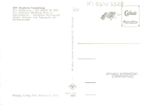 Trendelburg Burghotel Burg Fliegeraufnahme – Bild 2