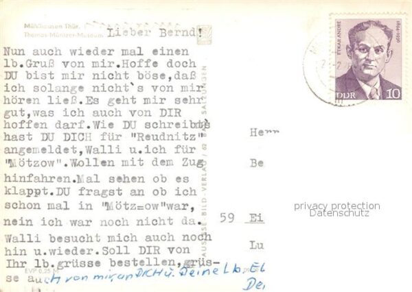 Muehlhausen Thueringen Thomas Müntzer Museum – Bild 2