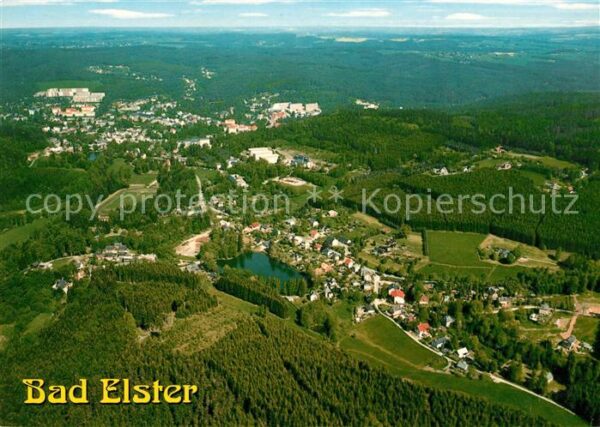 Bad Elster Fliegeraufnahme
