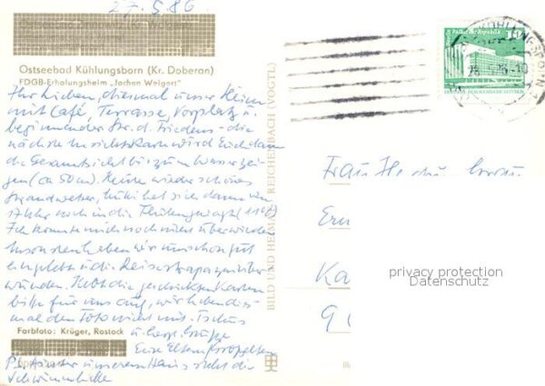 Kuehlungsborn Ostseebad FDGB Erholungsheim Jochen Weigert – Bild 2