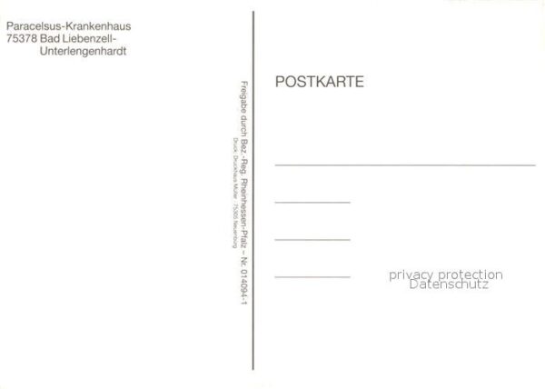 Unterlengenhardt Paracelsus Krankenhaus Fliegeraufnahme – Bild 2