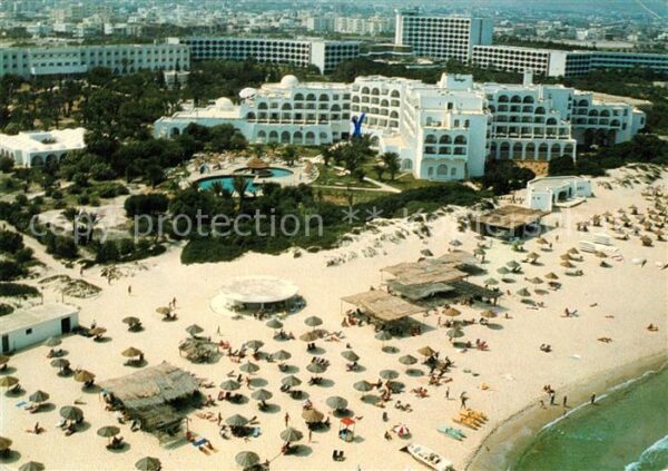 SOUSSE  Tunesie Hotel Marhaba Beach Fliegeraufnahme