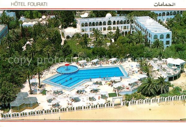 Hammamet Hotel Fourati Swimming Pool Fliegeraufn