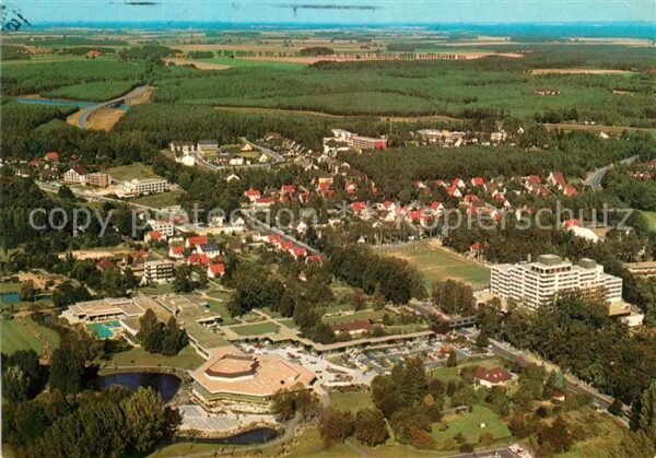 Bad Bevensen Kurzentrum Fliegeraufnahme
