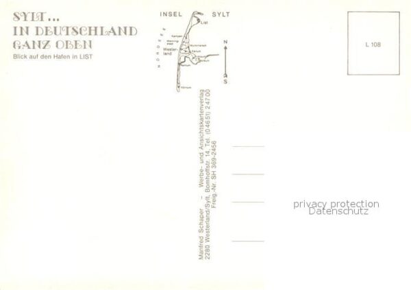 List Sylt Hafen Fliegeraufnahme – Bild 2