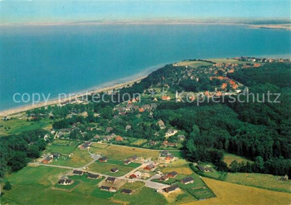 Hohwacht Ostseebad Fliegeraufnahme