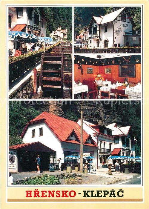 Hrensko Klepac Turisticke centrum Touristenzent