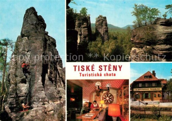 Tiske Steny Felsen Bergsteiger Landschaftspanorama