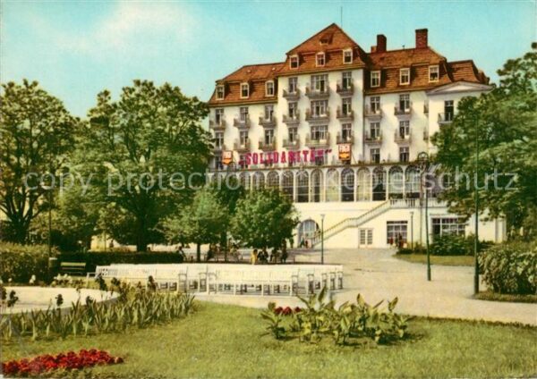 Heringsdorf Ostseebad Usedom FDGB Heim Solidarität