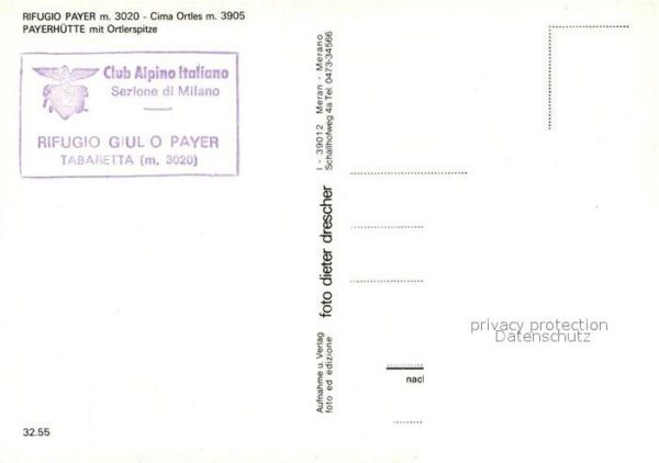 Payerhuette Rifugio Payer Cima Ortles – Bild 2