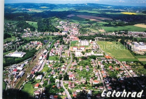 Letohrad Geiersberg Fliegeraufnahme