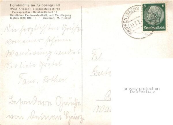 Krippen Bad Schandau Forstmühle im Krippengrund – Bild 2