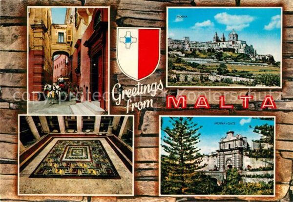 Malta Pferdekutsche Mdina Gate