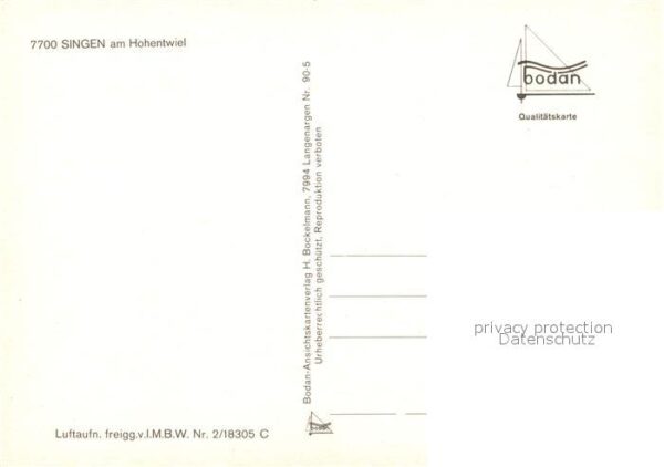 Singen Hohentwiel Fliegeraufnahme mit Ruine – Bild 2