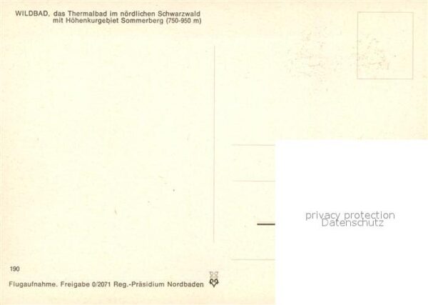 Wildbad Schwarzwald Fliegeraufnahme mit Thermalbad und Somm – Bild 2