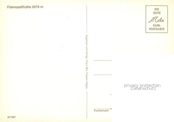 Fiderepasshuette Panorama – Bild 2