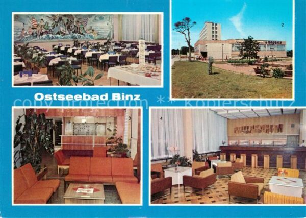Binz Ruegen FDGB Urlauberrestaurant Rügen Kl Speise